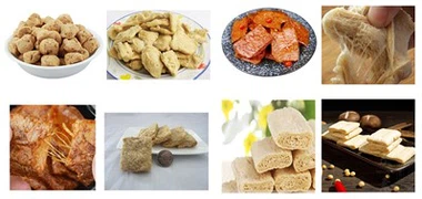 Stroj za pripravo vegetarijanskega mesa iz soje