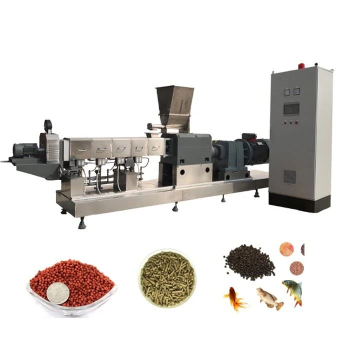 Double Screw Fish Feed Extruder